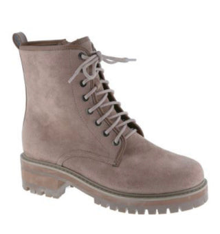 Taupe Combat Boots